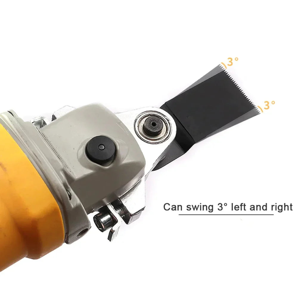 Attachement universel pour meuleuse d'angle - convertisseur de coupe, de polissage et de ponçage tout-en-un