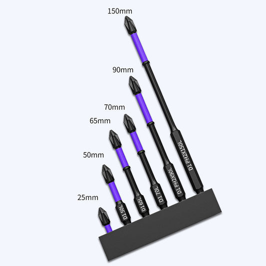 Magnetické skrutkovacie bity PH2 - protišmykové, odolné proti korózii a veľmi odolné (25-150 mm)