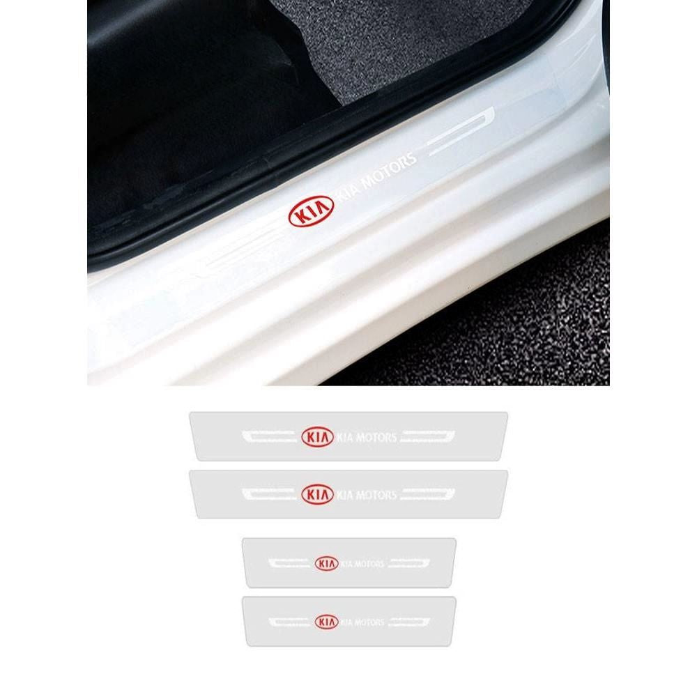 Protectores de umbral de puerta con logotipo