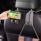 Gancho doble para el coche - El organizador de coche definitivo