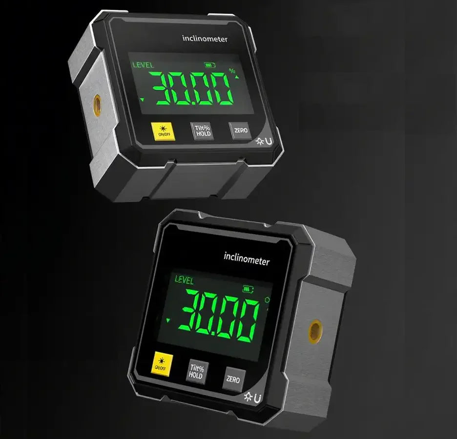 Nivel angular magnético digital por láser